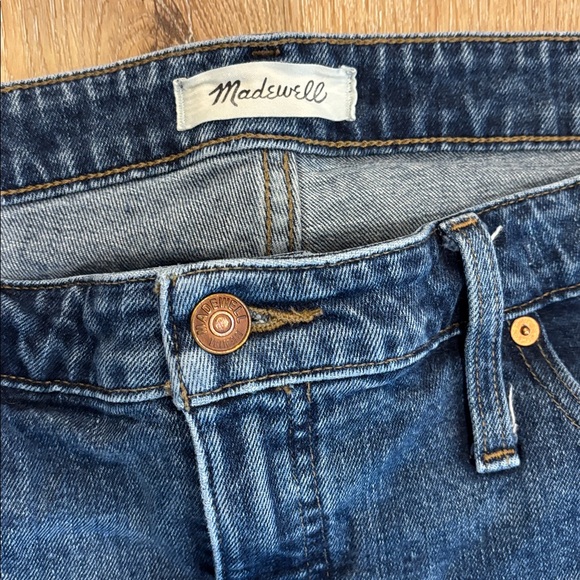 Madewell Tomboy Straight Jeans Plus Size 33 or 16 Stretch Sold Out - Picture 7 of 12